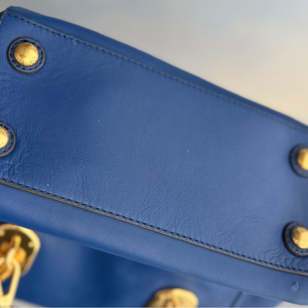 Cole Haan Benson II Small Tote – Cobalt Blue (NWT) - Picture 3 of 4